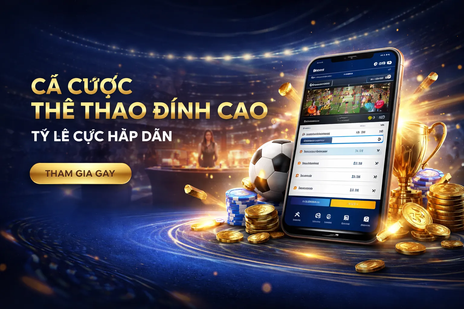Sân vận động bóng đá với khán giả cổ vũ cho trận Pháp vs Anh